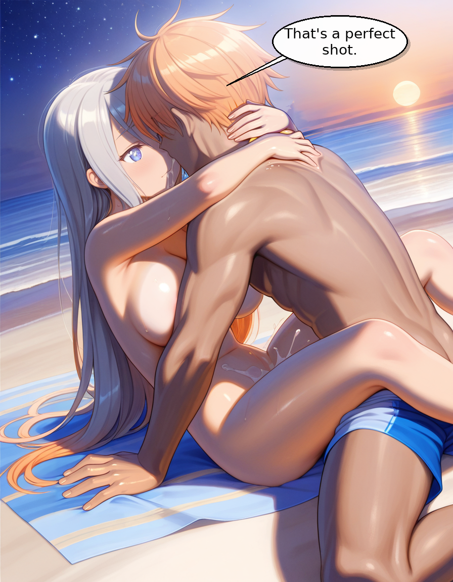 Panel 6 - Sunset Waves