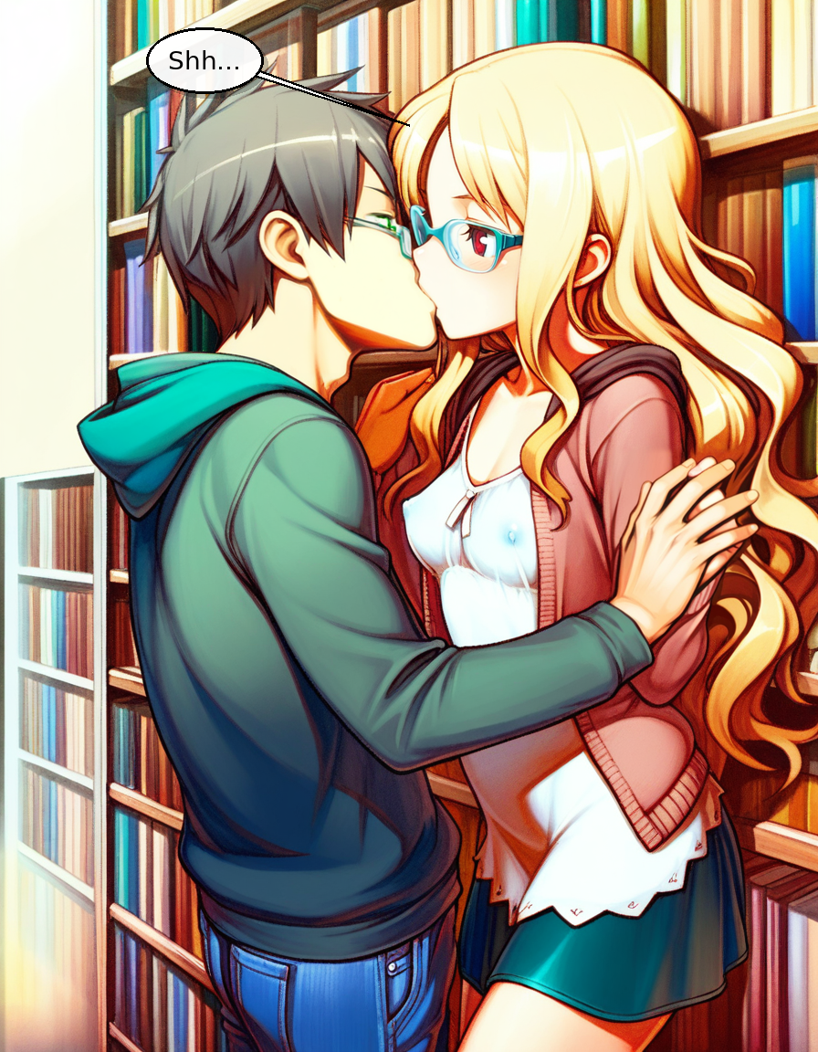 Panel 3 - Silence in the Library