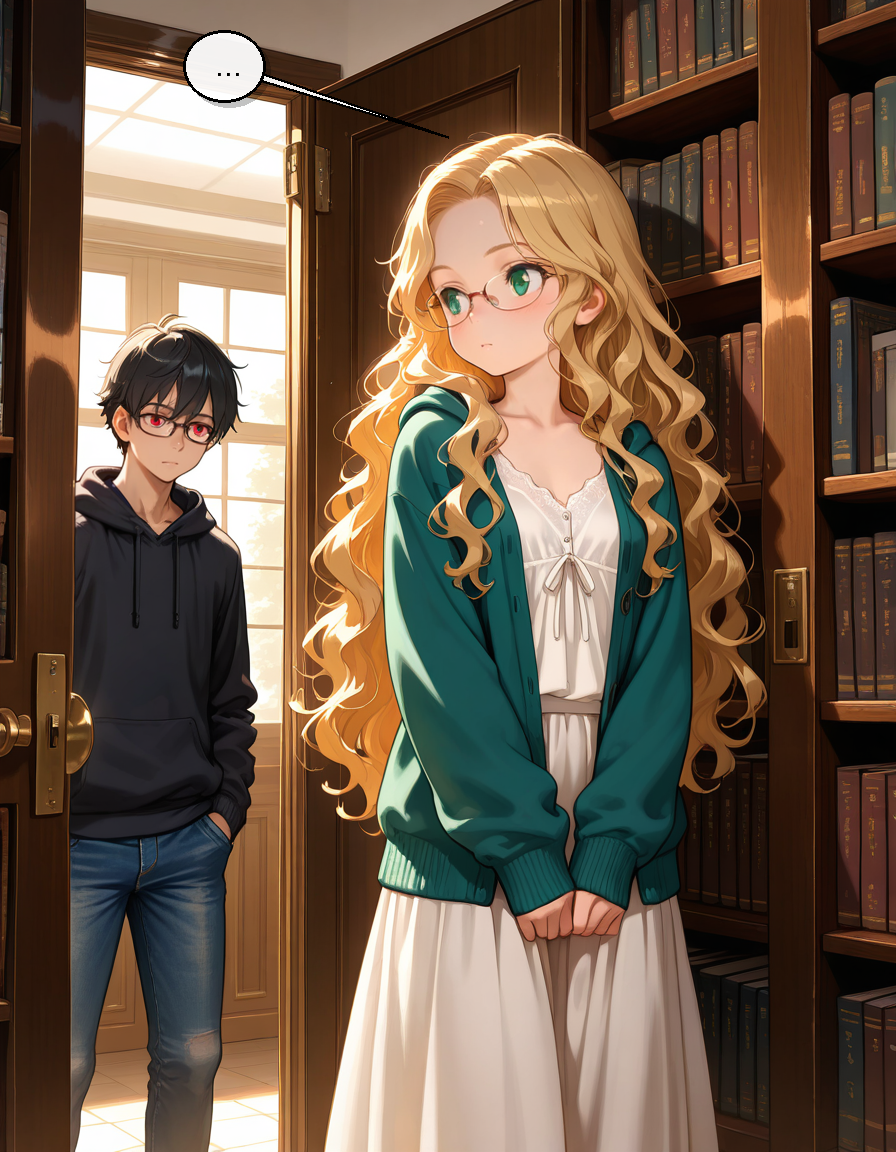 Panel 1 - The Silent Library