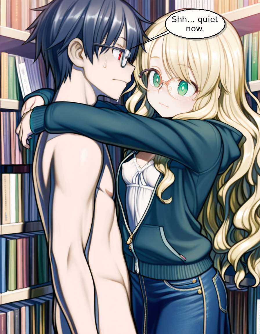 Panel 6 - The Silent Library