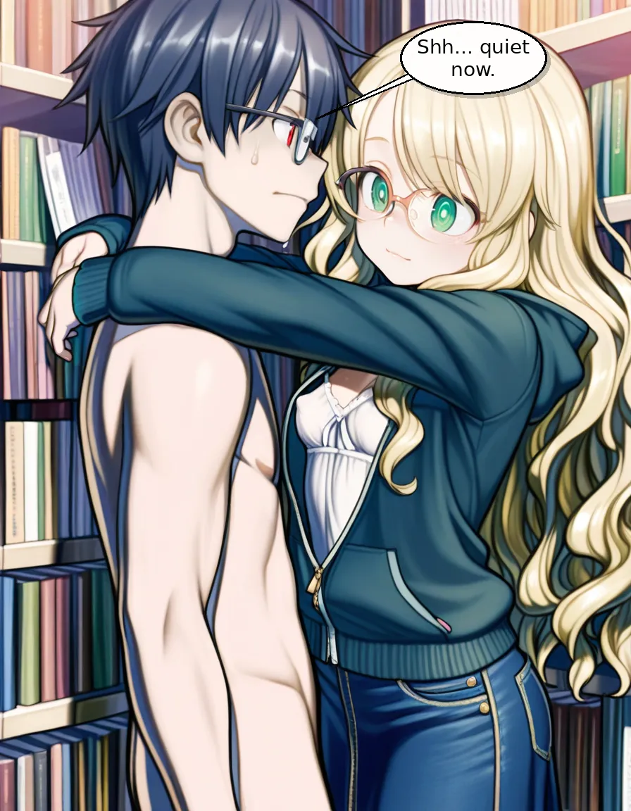 Panel 6 - The Silent Library
