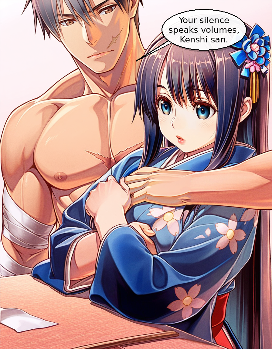 Panel 2 - The Blade and The Blossom