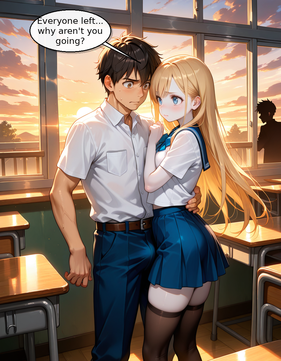 Panel 1 - Sunset in Room 3B