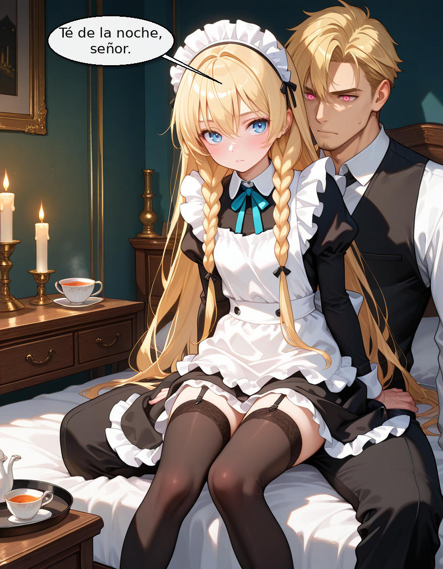 Panel 1 - The Midnight Tea Service